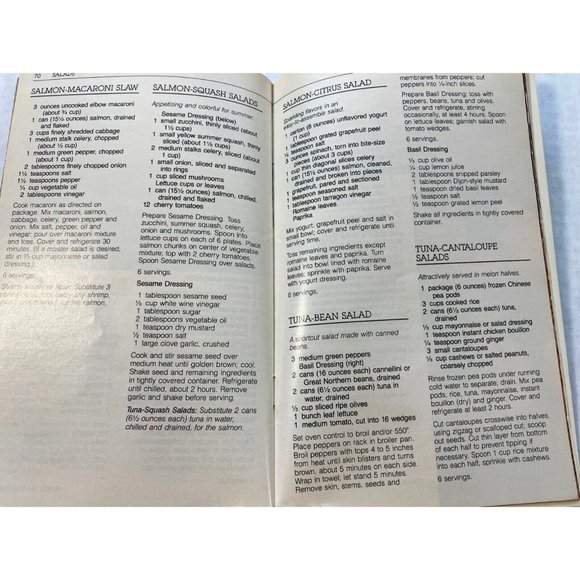 Betty Crocker Great Ways with Fish and Seafood Recipe Booklet Cookbook 1985 Vtg - Picture 9 of 9